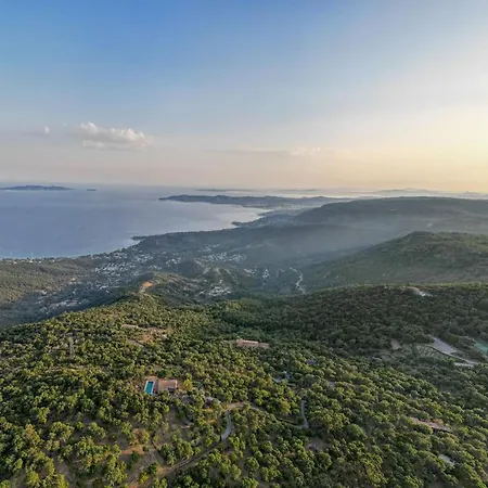 Vue 360 La Cataline Villa Bormes-les-Mimosas